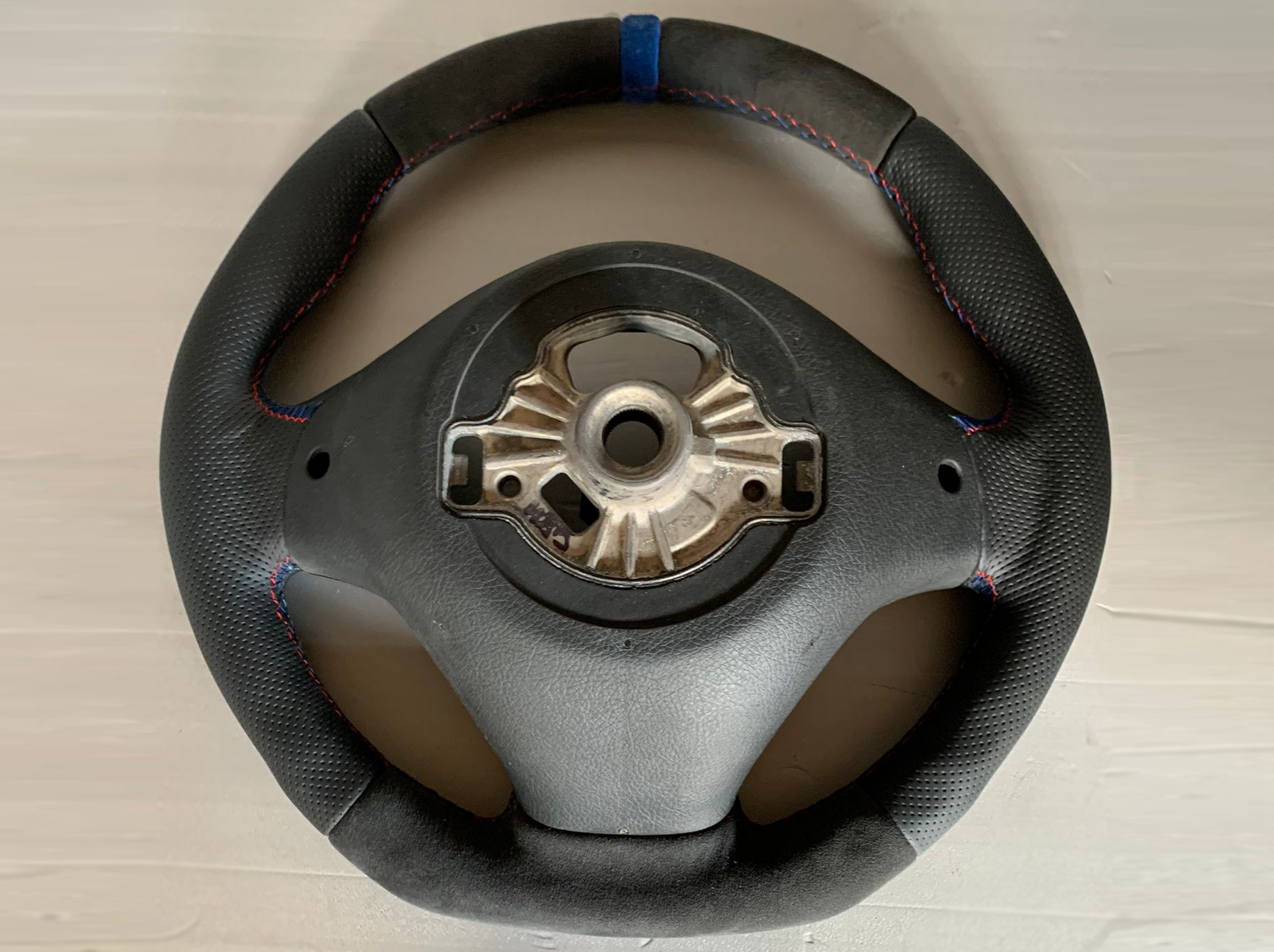BMW 3 Series F30/F31 (2012–2019) Steering Wheel Leather + Alcantara M3 Style